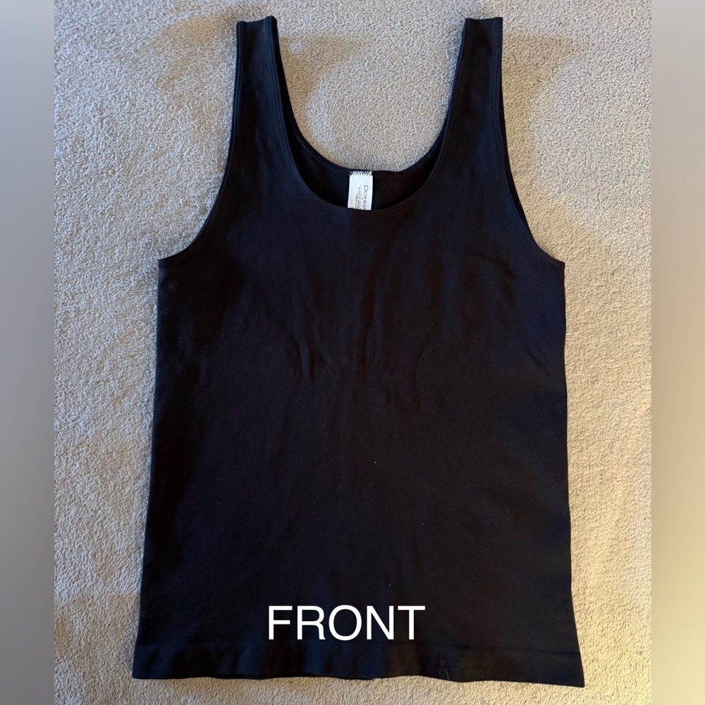 Donna Karan Black Tank Top